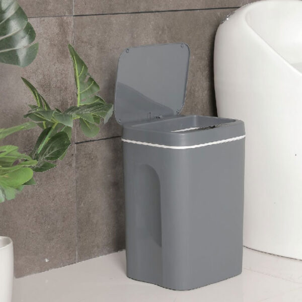 Green EcoSense Smart Trash Can