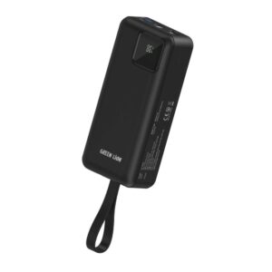 پاور بانک 30000 میلی آمپر ساعت گرین لاین مدل (GNPWT30KPBBK) Green Lion